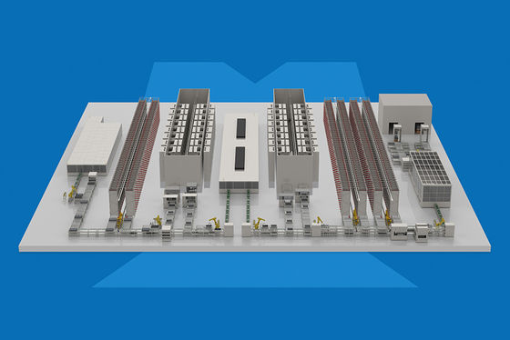 Neue Energiebatterie-Nachverarbeitungssystem